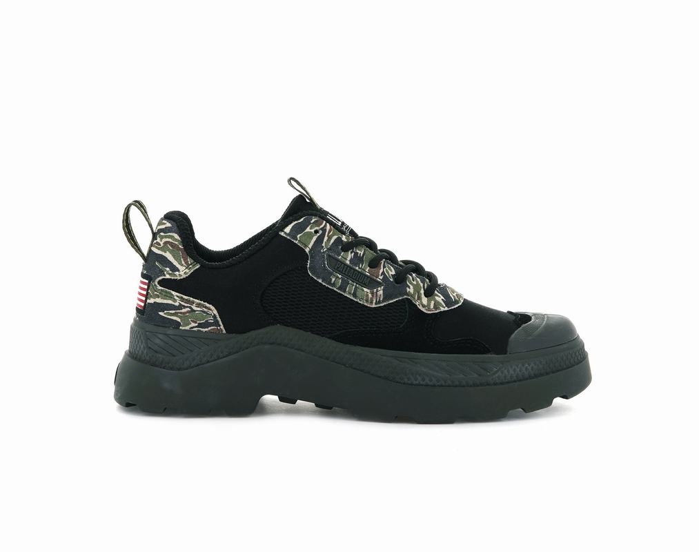 Palladium Pallakix 90 Low Camo Muške Niske Tenisice Crne/Visebojne ||NV2384105||